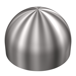 Metal Spun Steel Hemispheres