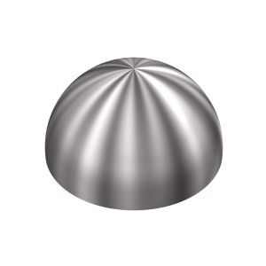 Metal Spun Steel Hemispheres