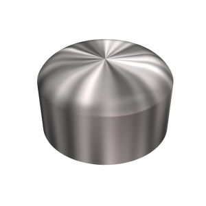 13.40" OAH Deep Drawn Metal Dome