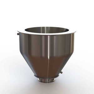 16" Double Walled Sanitary Hopper