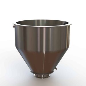 20" Double Walled Sanitary Hopper