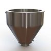 22" Double Walled Sanitary Hopper