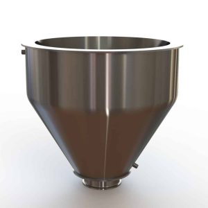 22" Double Walled Sanitary Hopper