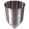 304 Stainless Steel Funnel 6.86 gallons, 11.85" ID x 19.80" OAH