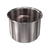 4" Cup with 3" overall height, 316 Stainless Steel
