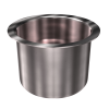 304 Stainless Steel Cup 0.67 Gallon 6.25" ID 4.95" OAH