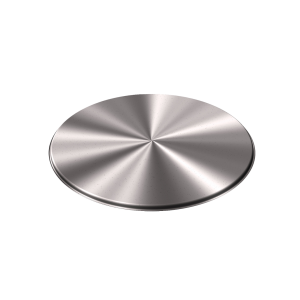 304 Stainless Steel Lid With Beaded Lip 17.55" ID x 0.53" OAH