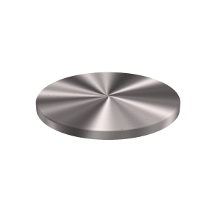 304 Stainless Steel Lid 7.77'' ID x 0.5'' OAH